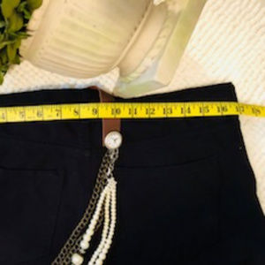 Liz Claiborne Black Ponte Ankle Pants Size 14
